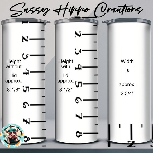 Skinny Tumbler Cats Kittens Cat Lady Life 20oz Stainless-Steel Hand Sublimated - Picture 3 of 5